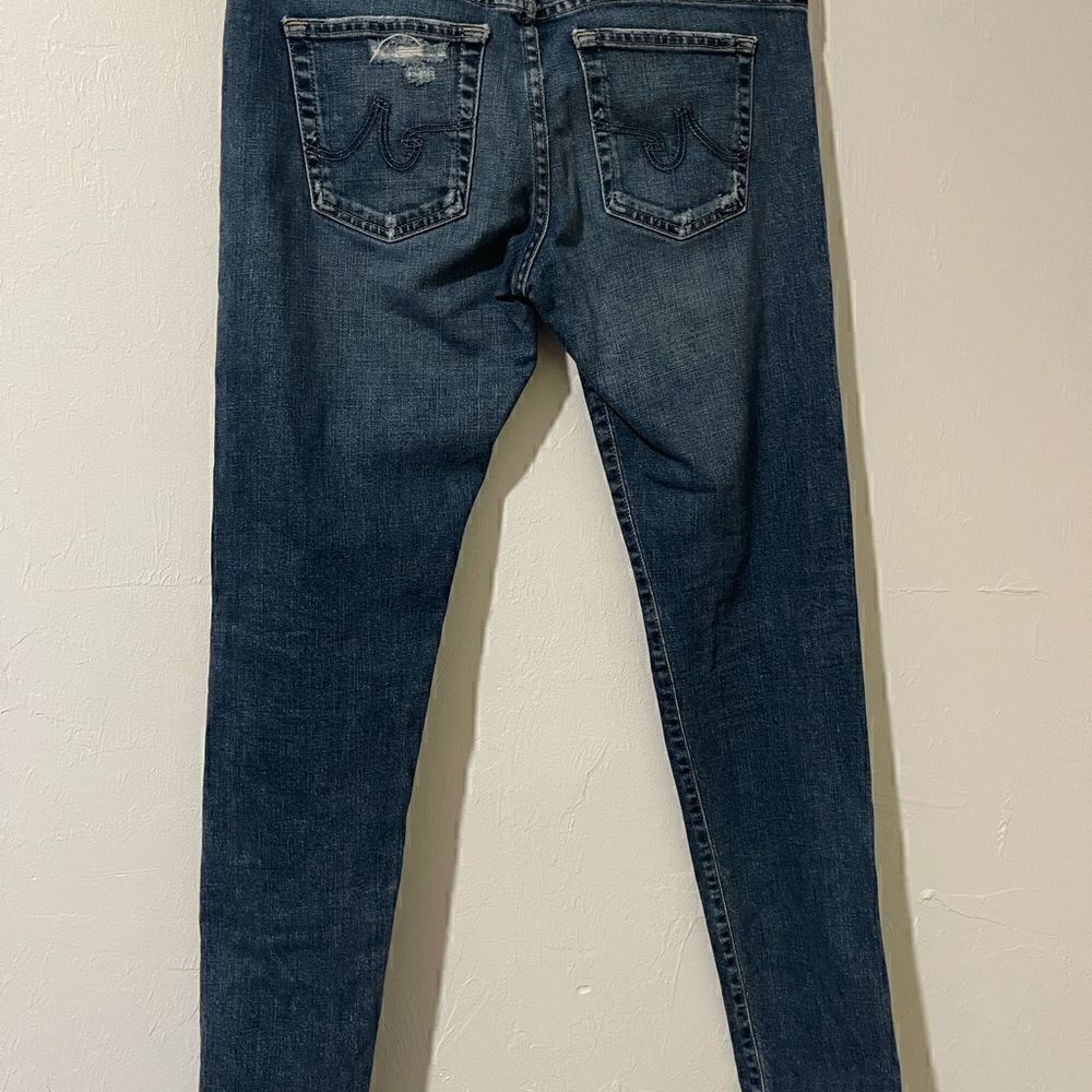AG Adriano Goldschmied The Nikki relaxed skinny jeans 27R - Picture 10 of 11